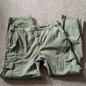 Madewell Low Slung Cargo Green Size 30